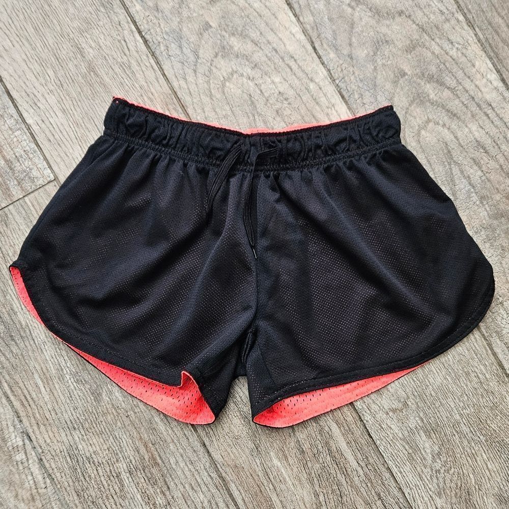 Pony Reversible Black and Pink Athletic Shorts